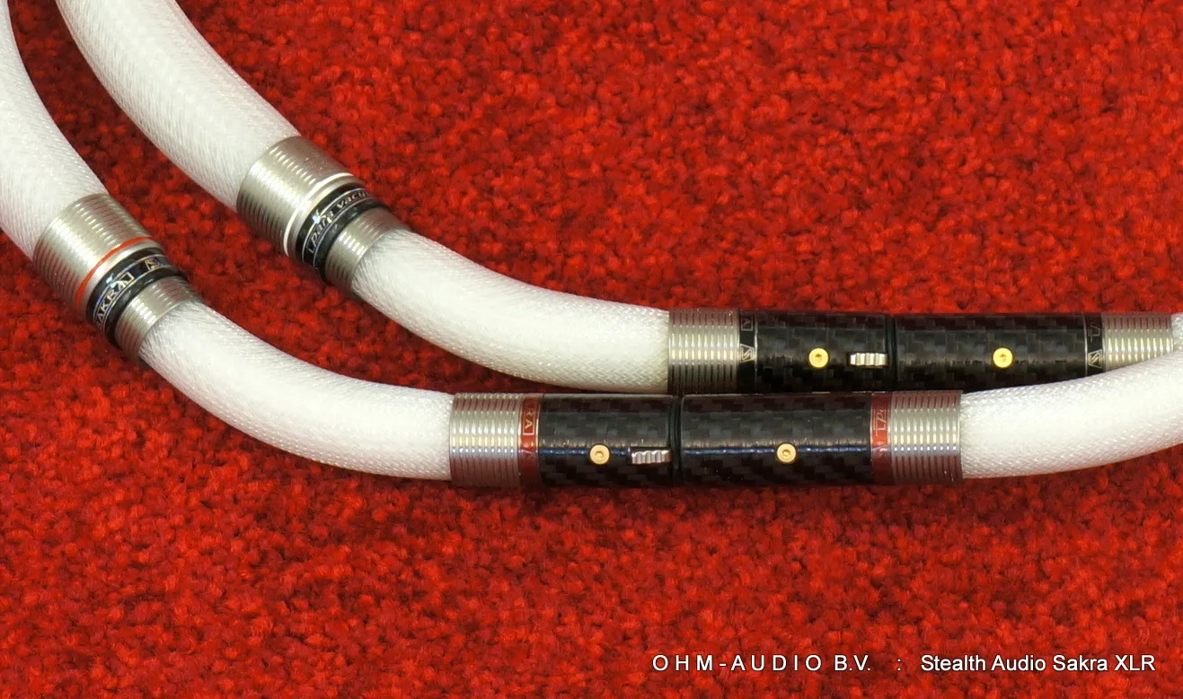 Stealth Audio Sakra XLR Balanced Interlink 1.0 Meter : Sold to France