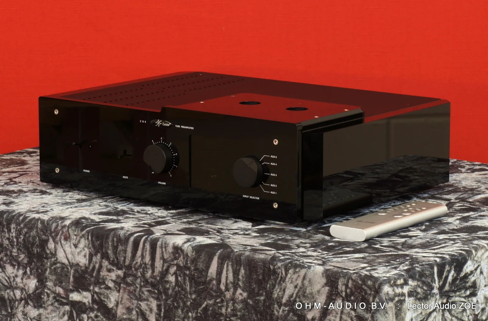 Lector Audio ZOE, High End Zero feedback Buizen Triode Lijn Voorversterker