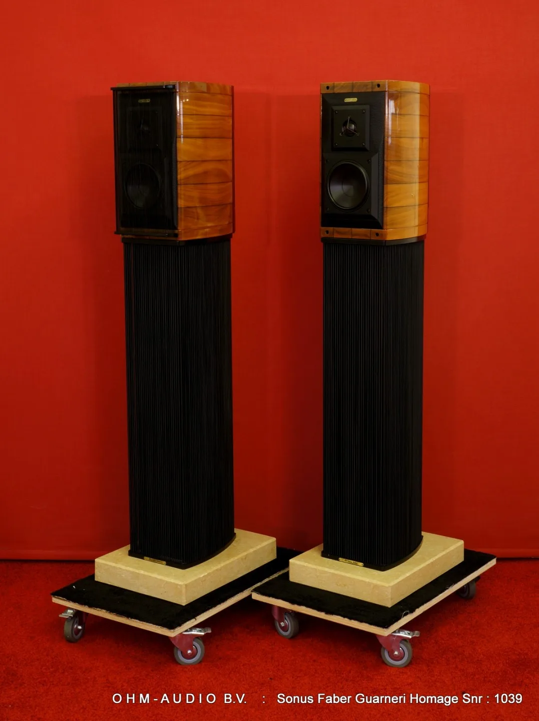 Sonus Faber Guarneri Homage Snr: 1039 Sold to Hong Kong