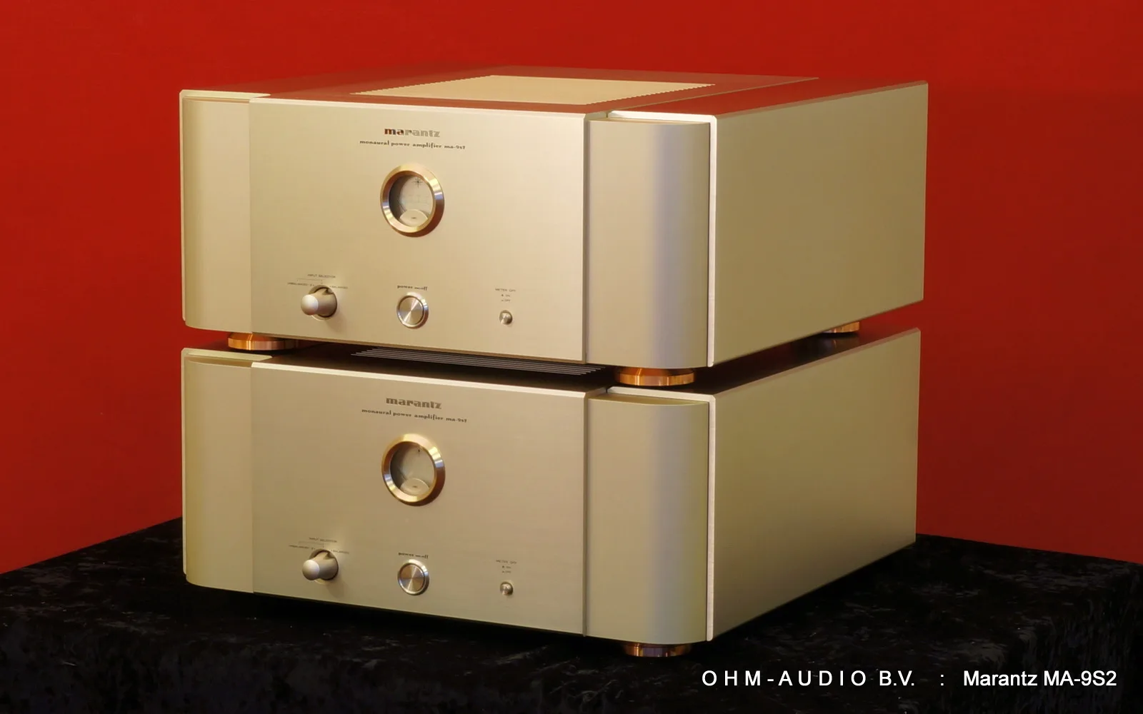 Marantz MA-9S2 2 x 300 Watt Mono Amplificateurs de Puissance : Vendu en Allemagne