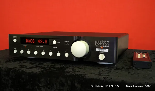 Mark Levinson 380S Reference Balanced Preamplifier : Sold to Germany